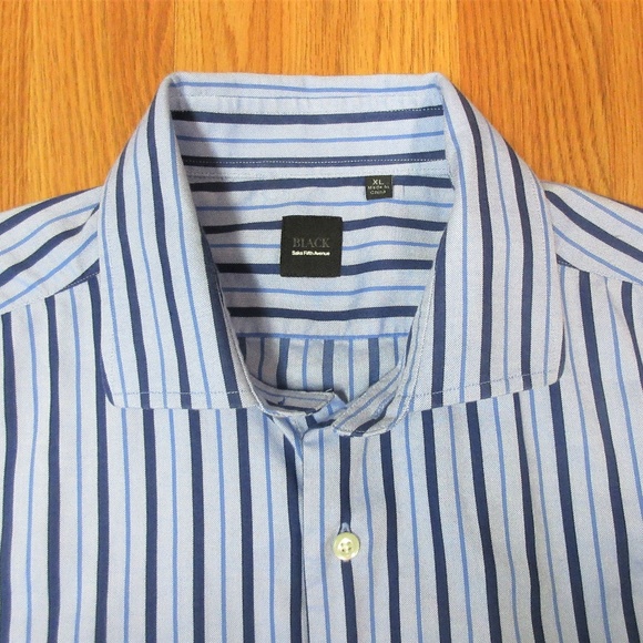Black Saks Fifth Ave Regular Fit Mens 0 